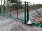 Откатные ворота ВоротаАвто OTS-Standart 7000х2000 мм