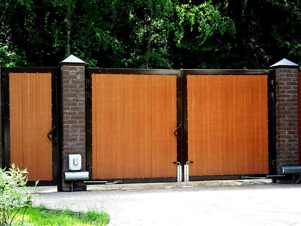 Распашные ворота ВоротаАвто RAD-Standart 4750х2750 мм